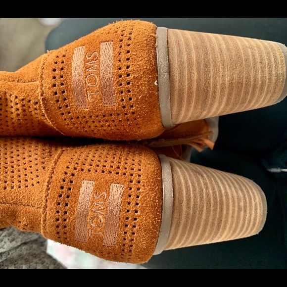 TOMS Peep-toe Boots - Picture 3 of 4